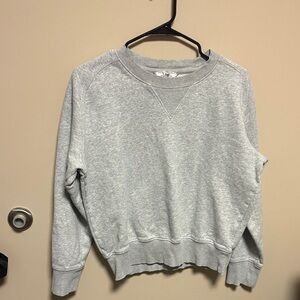 Lee Light Gray Women's Crew Neck Sweater
